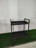 ترولی مقاوم.کلا فلزی رنگ کوره ای.مخصوص سالن آرایشی.40*60